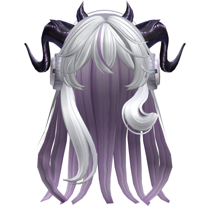 Iconic Devil Headphone Hair