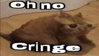 Oh no cringe (meme) Roblox decal