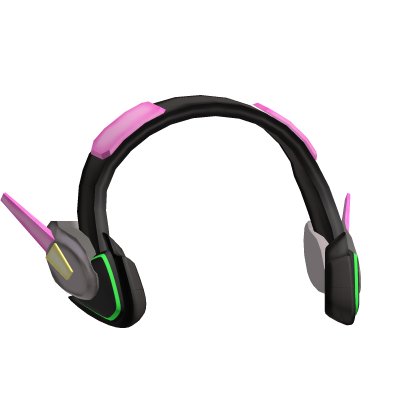 Adorable DVA Overwatch Gaming Headphones Cosplay