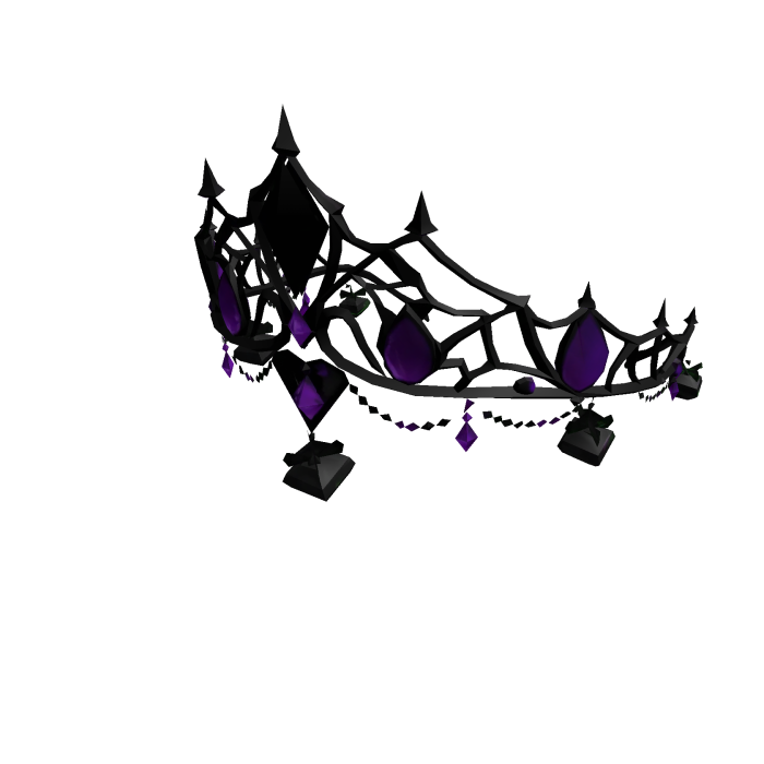 Spiderweb Purple Gem Tiara