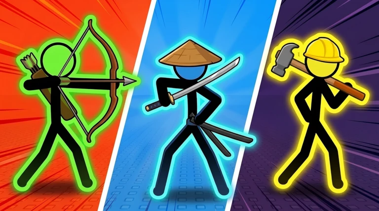 How Stick Wars works: Stick Wars screenshot