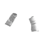 white arm warmers
