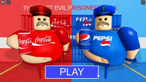 COCA-COLA Vs PEPSI BARRY'S PRISON RUN! (OBBY)