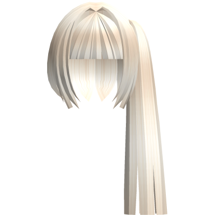 ୨ৎ Cute Blonde 3D Long Fluffy Doll Pigtail Roblox item
