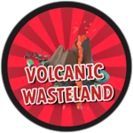 Volcanic Wasteland Roblox badge thumbnail