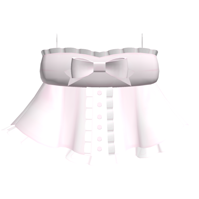 ♡ : cute pastel pink button up ruffle dress