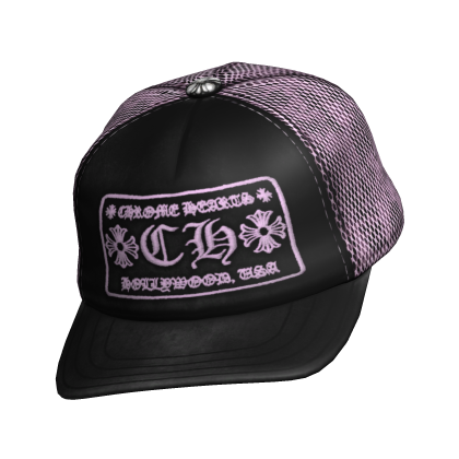 Tilted Gothic Hollywood Trucker Cap