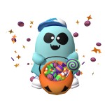 Light Blue Ghost's Candy Aura