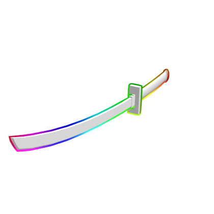 Rainbow Cyberpunk Katana thumbnail