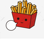 French fries:>