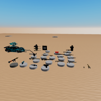 ultimate warzone gun game