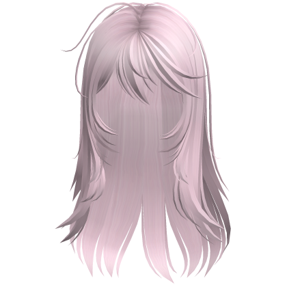 Wispy Rainy Day Messy Emo Hair Pink Roblox item