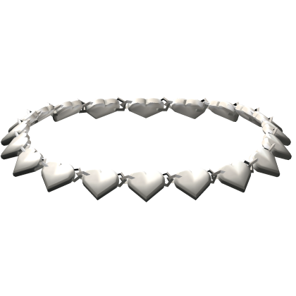 Y2K Silver Heart Necklace (3.0)