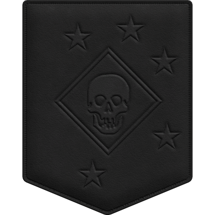 Black Leather MARSOC Patch