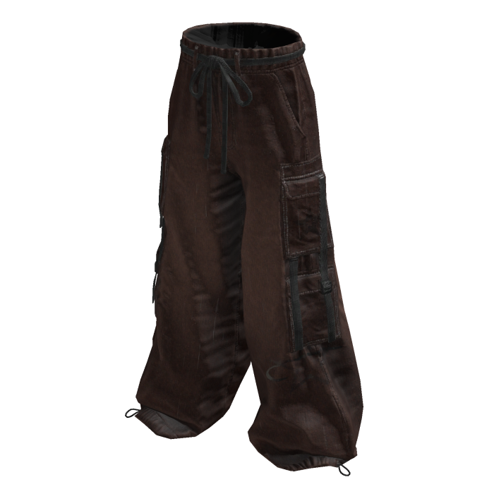 Y2K Star Cargo Pants ⭐ Brown