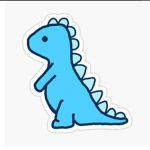 Little blue dinos