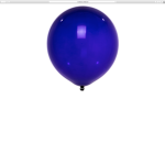Blue balloons