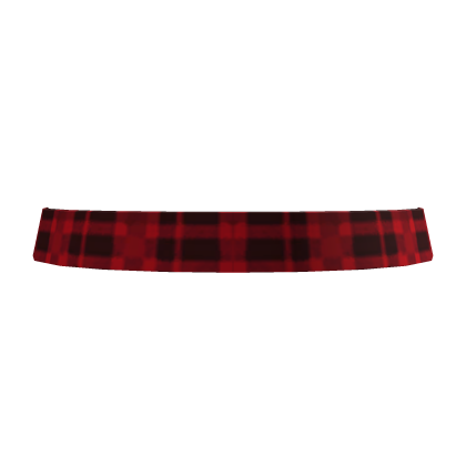 Birthday Time Fedora Red Plaid Band [ADDON]