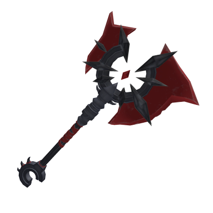 Crimson Shadow Battle Axe