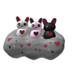 Evil Bunnies Cloud Backpack