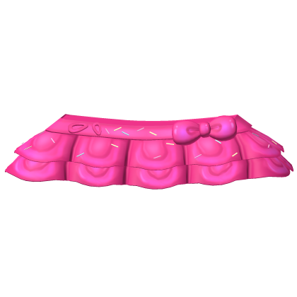 Cute Hot Pink Tweencore Ribbon Skirt
