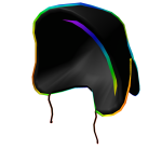Cartoony Rainbow Bunny Hoodie 