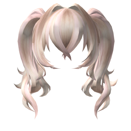 [NEA5H9] Cute Messy Anime Twintails - Neapolitan Roblox item