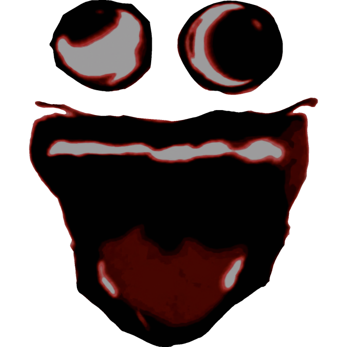 Creepy Goofy Face