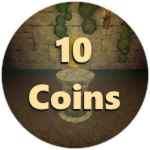 You found 10 coins