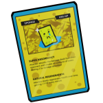 Sponge Trading Card