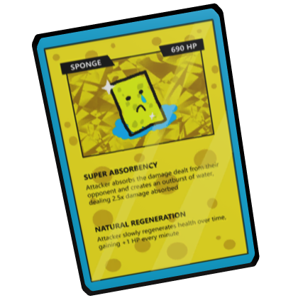 Sponge Trading Card thumbnail