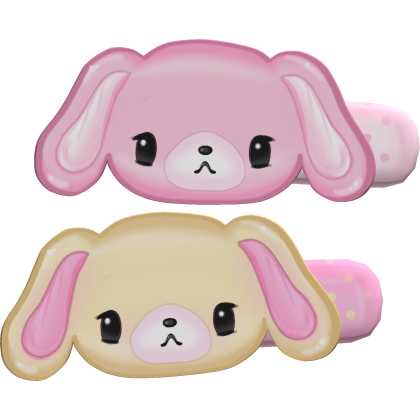 Ი𐑼 ꒰ cutecore bunnies kawaii cute hairclips v2 ♡