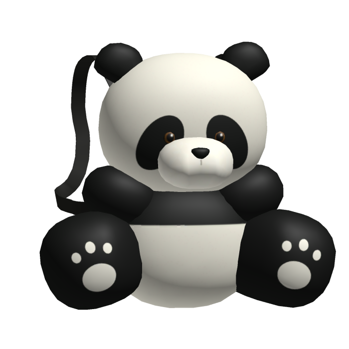 Black Panda Bear Plushie [3.0]