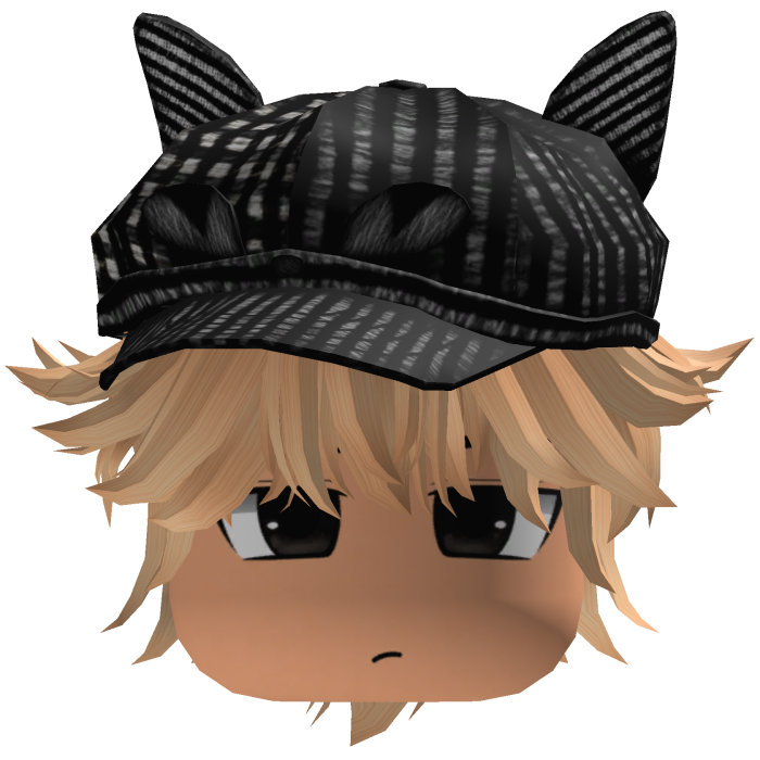 Messy Fluffy Emo Y2K Boy Hair VKAI blonde CAT