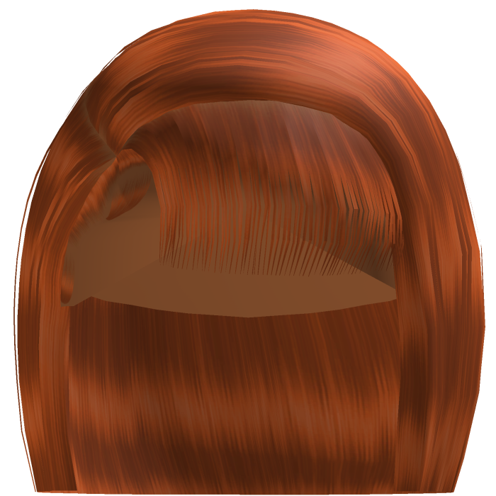 𝓭 Side Part Bob w/ Bangs (Ginger)