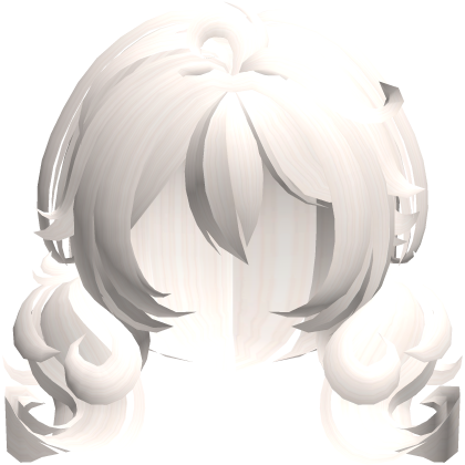 cute fluffy moe bob pigtails in beige