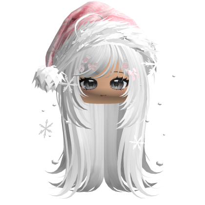 Emo Vamp Christmas Hair (White)