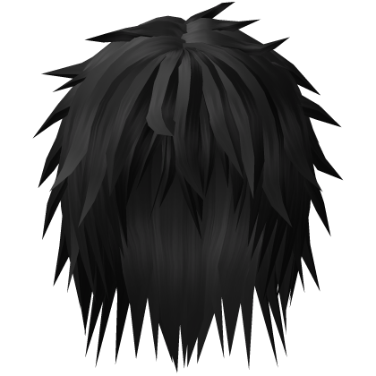 dark messy layered emo hair 99.