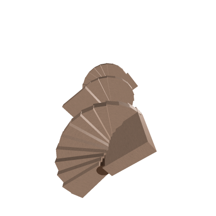 Wooden Spiral Staircase