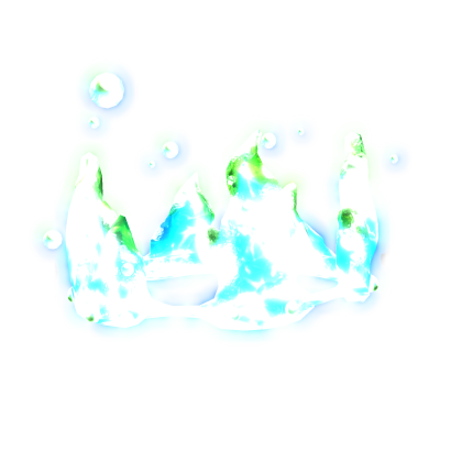 Aqua Flame Crown
