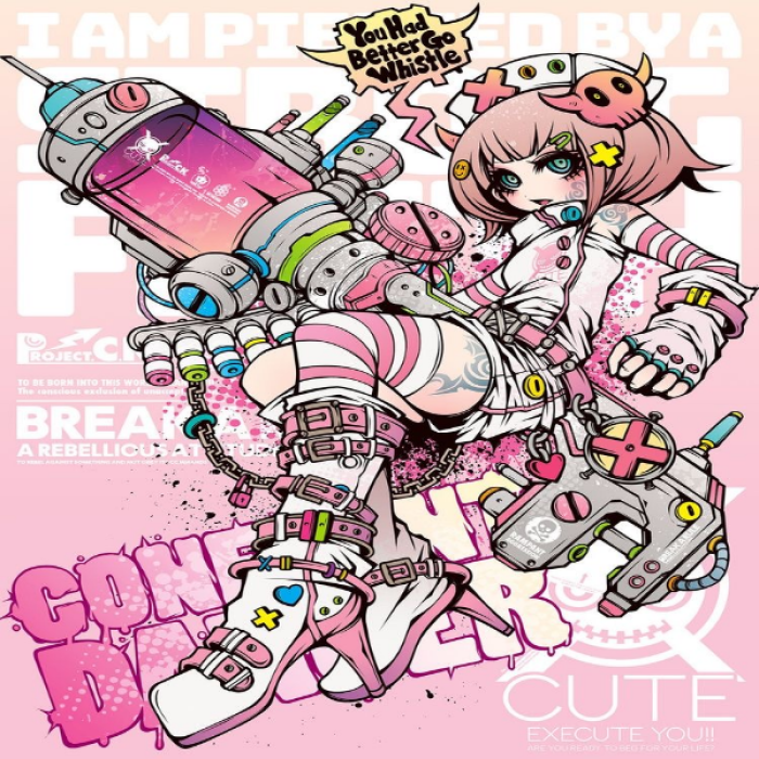 Pastel goth anime (limited) Roblox decal