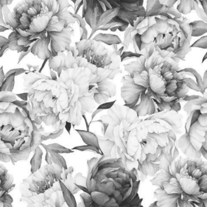 floral b&w wallpaper Roblox decal