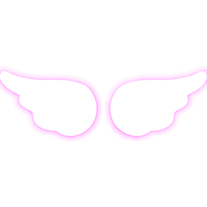 Glowing Pink Angel Wings (Emissive) Roblox item