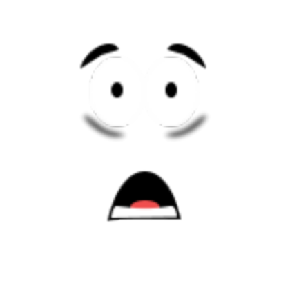 Shocked Face Roblox decal