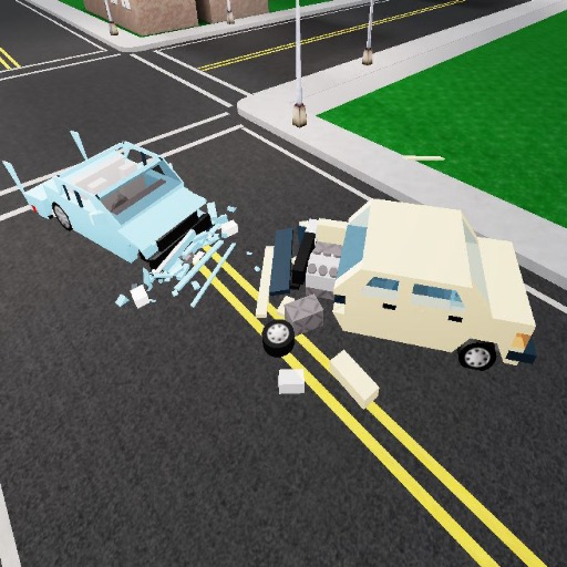 Car Dashcam Crash Simulator official Roblox game thumbnail