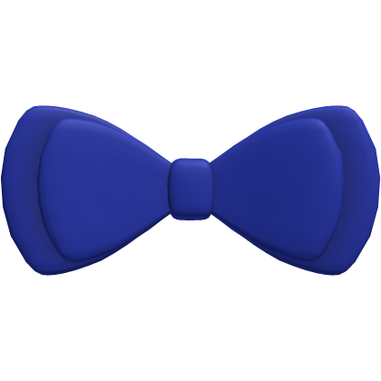 blue bow tie