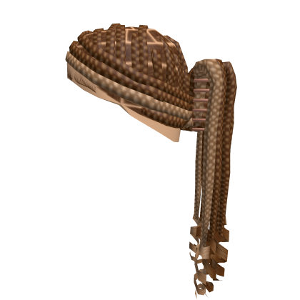 V2 Curly Braids w/ Claw Clip [Brown&Blonde] Roblox item