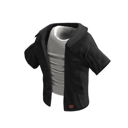 ardor* - button up + tank (black)