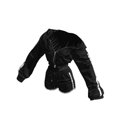 ♥BLACK Sweat Hoodie set♥