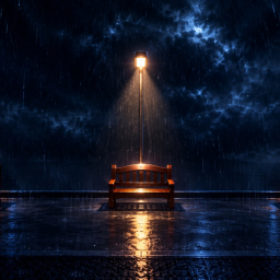 night rain